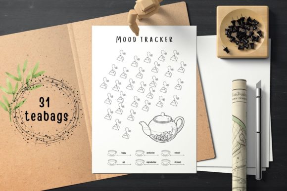 Download Monthly Mood Tracker Planner Printables - Printables Collection