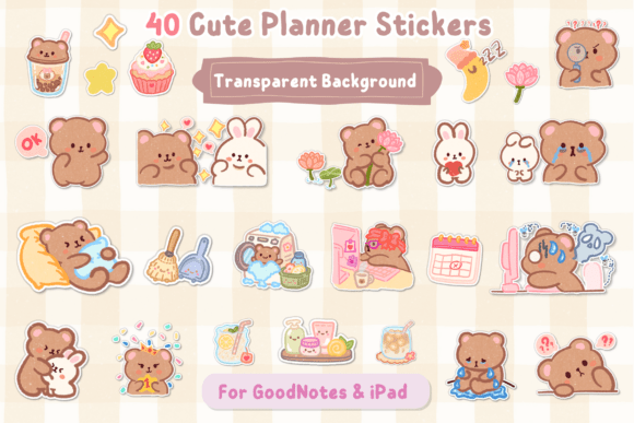 Download Cute Kawaii Planner Stickers - Cute kawaii planner Collection