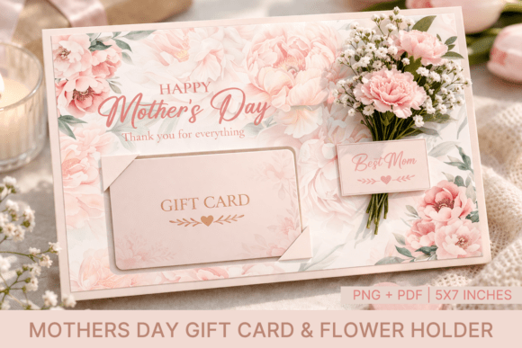 Download Mothers Day Gift Card Holder - Mothers day Collection