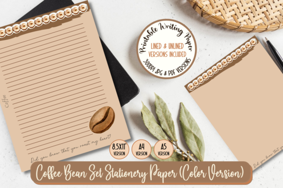 Download Printable Coffee Pick Up Line Stationery - Premium Bundle