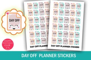 Download Day off Planner Stickers - Premium Resources